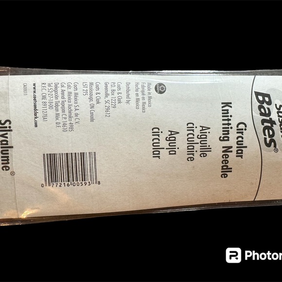 Two pairs of Susan Bates circular knitting needles 9mm & 10mm - Picture 3 of 5